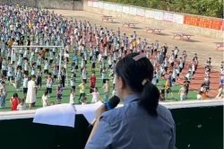 狮子山小学户外活动场地