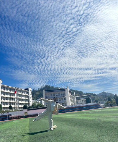 福泉市道坪镇泉飞中学户外活动场地