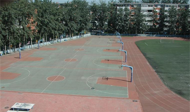 北京市北达资源中学户外活动场地