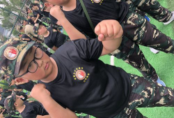 泗水县八一武校户外活动场地