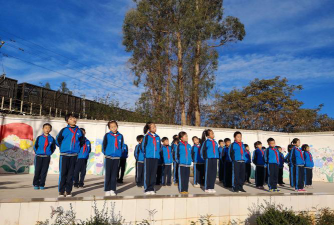 双鸭山市河西小学户外活动场地