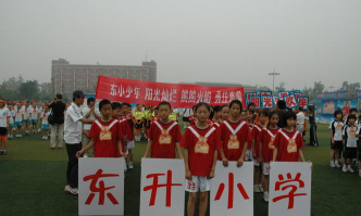 双鸭山市东升小学户外活动场地