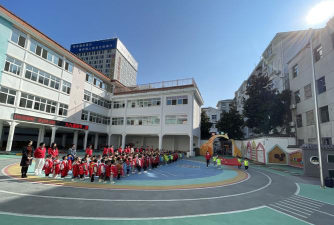 泰安市岱岳区北集坡镇中心幼儿园户外活动场地