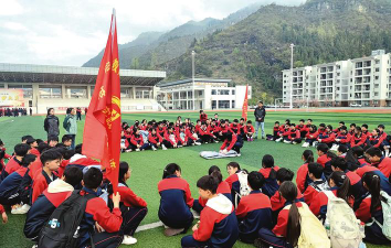 木黄镇初级中学户外活动场地