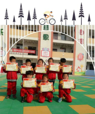 湛田乡中心幼儿园户外活动场地