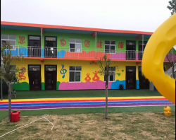 西平县环城乡宝宝乐幼儿园户外活动场地