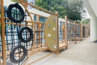珠海市香洲区宝泰幼儿园户外活动场地