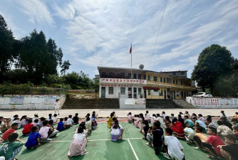 湖南省隆回县滩头镇苏塘中学户外活动场地