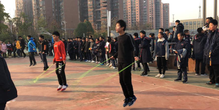 武汉市九峰中学户外活动场地