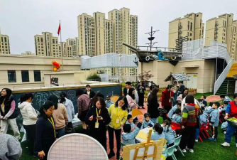 咸阳苗心幼儿园户外活动场地