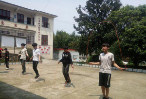 新宁县水庙中学户外活动场地