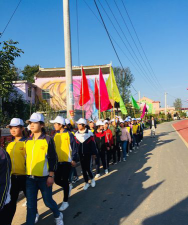 洛南县杨村中学户外活动场地