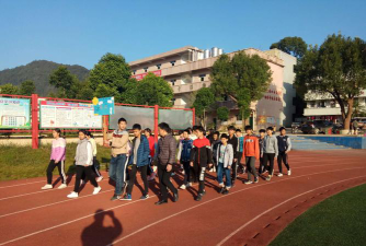 和平县上陵镇上陵中学户外活动场地