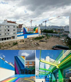苍南县龙港镇卡通幼儿园户外活动场地