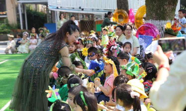 杭州西湖灵隐幼儿园户外活动场地