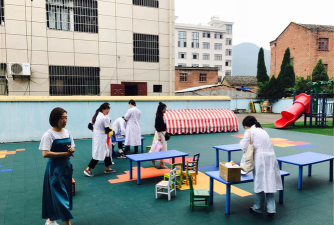 东阳市野毛墩幼儿园户外活动场地