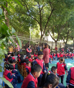 南京清江花苑幼儿园户外活动场地