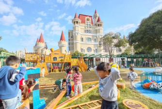 绍兴新风幼儿园户外活动场地