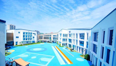 平湖市当湖镇中心幼儿园户外活动场地