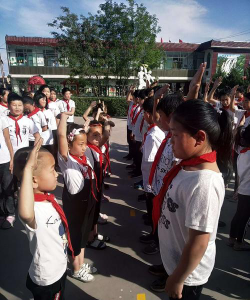 水峪贯小学户外活动场地