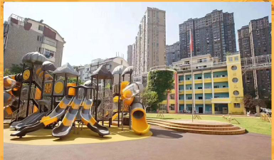 鼓楼区蒙台梭利幼儿园户外活动场地