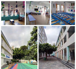 茶山镇中心幼儿园户外活动场地