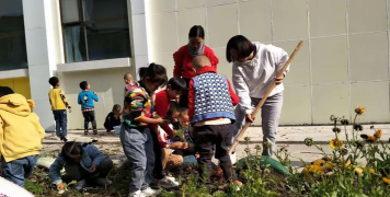 深沟幼儿园户外活动场地