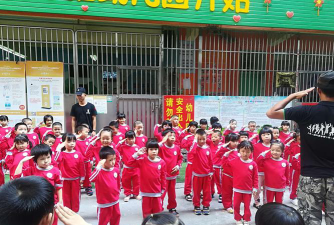 长治市城区小拇指幼儿园户外活动场地