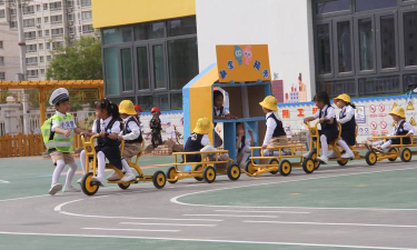 太钢生活服务公司第六幼儿园户外活动场地