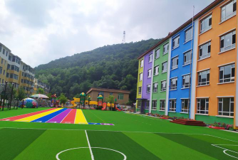 通化铁路幼儿园户外活动场地