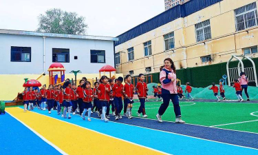 宜君县第二幼儿园户外活动场地