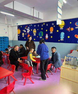 玉田县陈家铺乡联合幼儿园户外活动场地