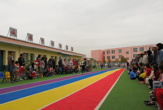 蠡县大百尺镇大百尺村彩虹幼儿园户外活动场地