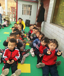 高要市新桥镇成龙幼儿园户外活动场地