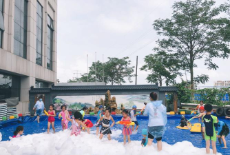 天津市东丽区新希望幼儿园户外活动场地