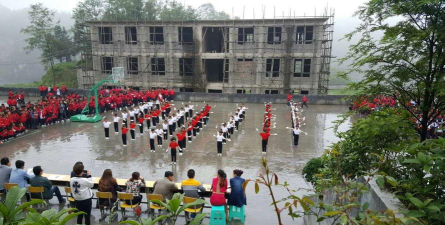 织金县少普中学户外活动场地