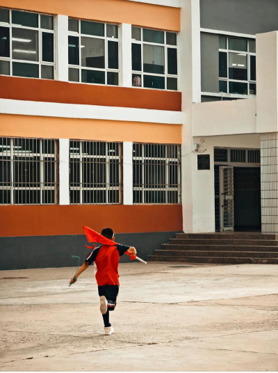 托胡拉乡中学户外活动场地