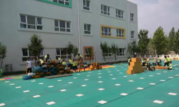 北京市房山区大石窝镇中心幼儿园南河分园户外活动场地