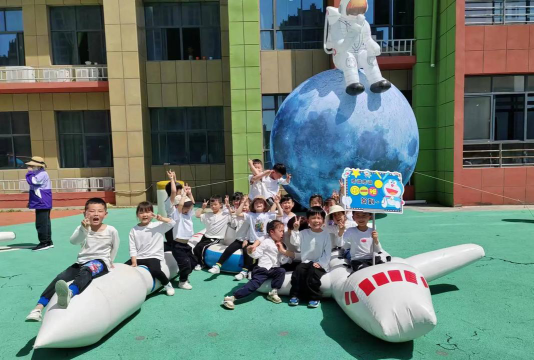 航天机关幼儿园户外活动场地