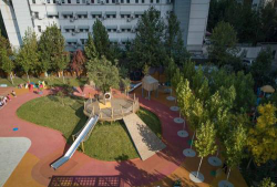 中国人民大学朝阳幼儿园芍药园户外活动场地