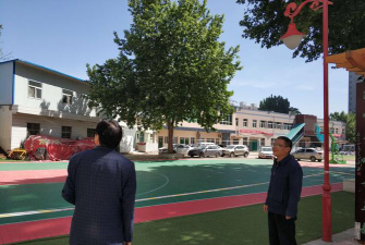 秦川中学户外活动场地