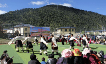类乌齐县桑多镇中心小学户外活动场地