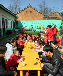 兴平爱心幼儿园户外活动场地
