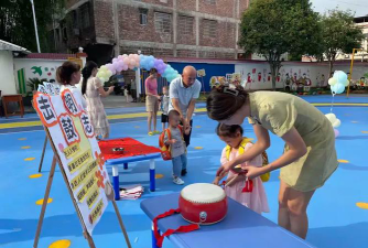 昭平县五将镇幼儿园户外活动场地