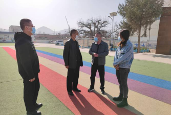 皋兰县什川中学户外活动场地