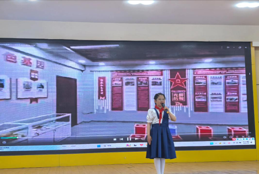 奇台县天和学校户外活动场地