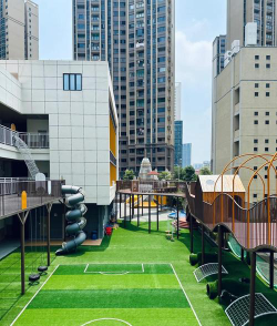 广州市番禺区商业幼儿园户外活动场地