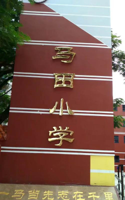 马田镇马田小学户外活动场地