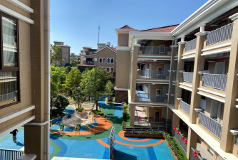 番禺迎宾路东海花园幼儿园户外活动场地
