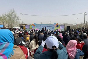 靖远县兴隆乡大庙初中户外活动场地